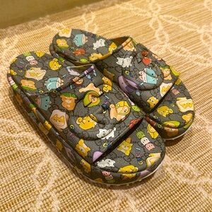 Like New Gucci Pikrar Platform Slides Size 40